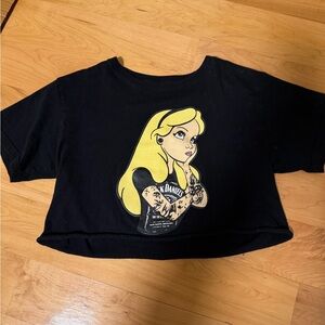 Black Jack Daniels Crop Top w